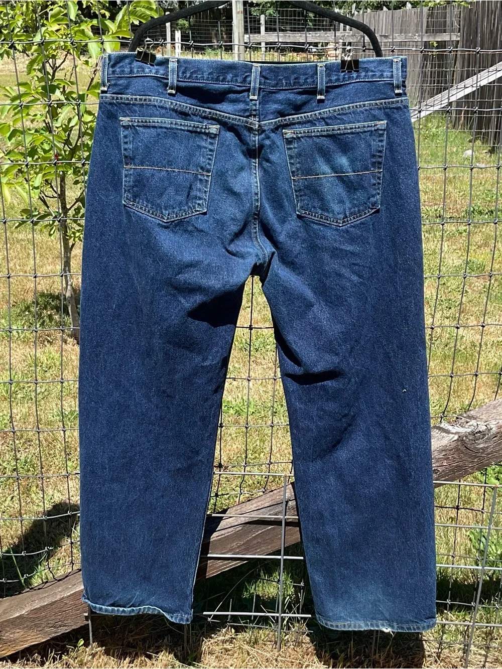 Faded Glory 1972 Originals Men’s Dark Wash Jeans 42x32 100% Cotton